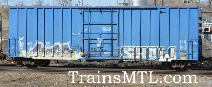 Car/wagon LW9003 right side / coté droit